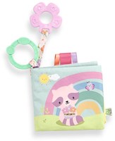 Ingenuity babyboekje pluche Soft Book Deni met activiteiten en bijtring