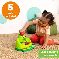 Bright Starts interactief speelgoed kikker - ballen speelset - kleurrijk baby speelgoed