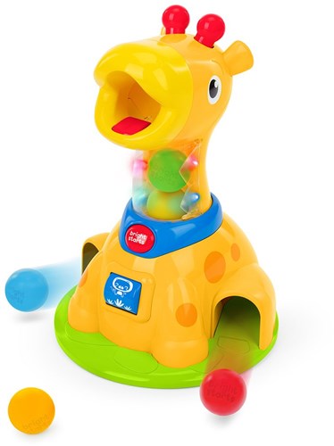 Bright Starts interactieve giraffe speelgoed met ballen en muziek-2