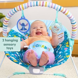 Bright Starts baby wipstoel Stitch Ohana Paradise - vibrerend comfort