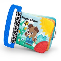 Baby Einstein jouet de dentition livre Shapes at the Farm pour bébés