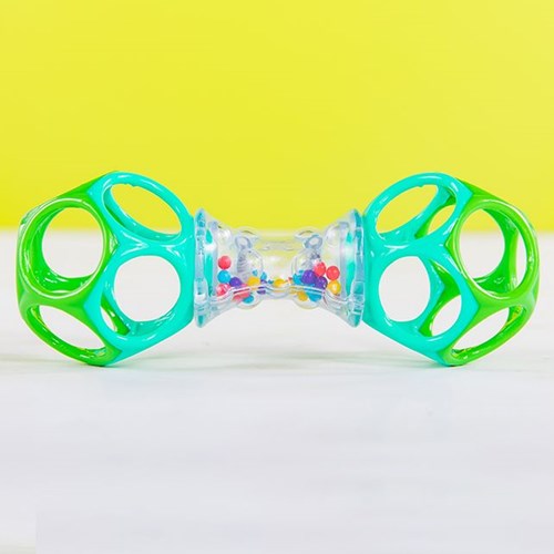 Oball hochet shaker pour bébé - jouet coloré pour bébés-3