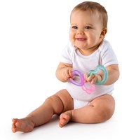 Bright Starts bijtspeeltje pastel - Chill & Teethe baby bijtring-3