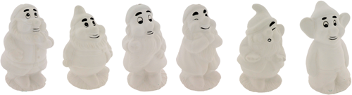 Hobbygroep tirelires lutins set de loisirs créatifs 12 pièces décoration