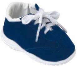 Käthe Kruse chaussures poupée bleu lacets 39-41cm accessoire mode poupée