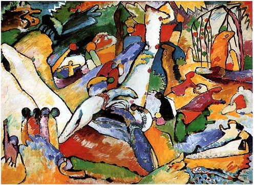 D-Toys puzzle d'art Kandinsky Composition II - 1000 pièces-2
