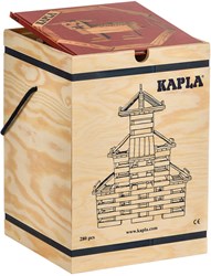 Kapla coffret de construction - 280 planchettes en bois avec livre d'art