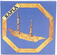 Kapla livre de construction constructions avancées bleu 9+ jouet créatif