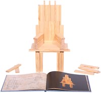 Kapla livre de construction constructions avancées bleu 9+ jouet créatif-2