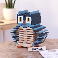 Kapla coffret de construction planchettes bois chouette 120 pièces jouet-2