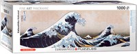 Eurographics puzzle - Grande vague de Kanagawa - Panorama Hokusai - 1000 pièces-2