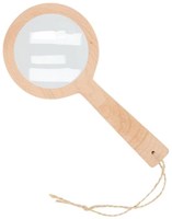 Esschert Design houten vergrootglas natuur speelgoed FSC hout
