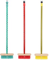 Esschert Design kinderbezem speelgoed insecten 87cm voor buiten en binnen