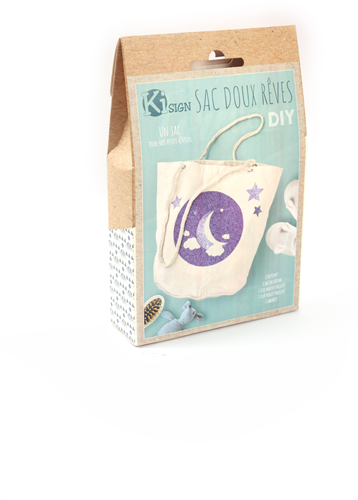Ki-Sign set de feuilles à repasser doux rêves - kit créatif pour enfants