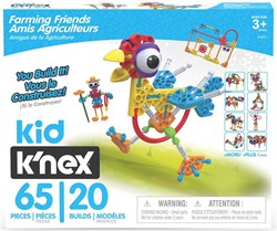 K'nex bouwset Farmin Friends - kleurrijk constructiespeelgoed boerderij