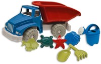 Androni Giocattoli kiepwagen speelgoedset gerecycled plastic 45cm zandbak