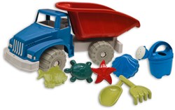 Androni Giocattoli kiepwagen speelgoedset gerecycled plastic 45cm zandbak