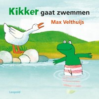 Livre pour enfants Leopold Kikker va nager livre cartonné 2+ tout-petits