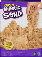 Spin Master Kinetic Sand sable à modeler marron 2,5 kg jouet sensoriel-3