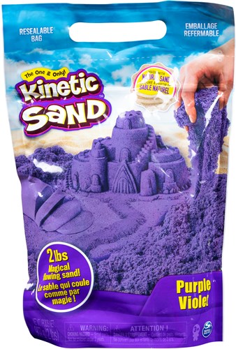 Spin Master Kinetic Sand - Paars - 907 gram (in zak)