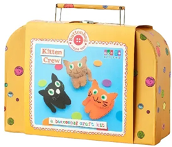 Buttonbag kit de couture chatons - set créatif pour enfants