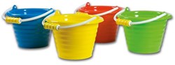 Androni Giocattoli emmer speelgoed klassiek ribbel kunststof 19 cm