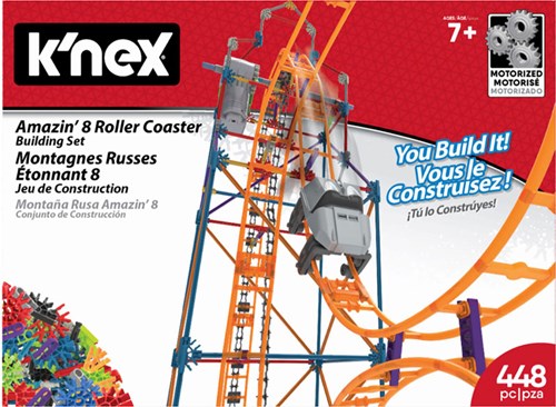 K'nex coffret de construction montagnes russes - Amazin 8 jouet STEM