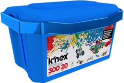 K'nex bouwset - Classic 300 stuks - 20 modellen - constructiespeelgoed