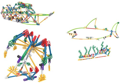 K'nex coffret de construction Mega Models 700 pièces - jouet STEM-2