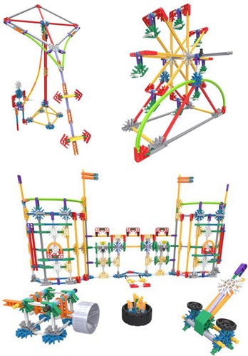 K'nex coffret de construction Mega Models 700 pièces - jouet STEM-3