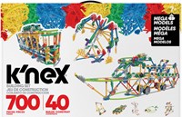 K'nex coffret de construction Mega Models 700 pièces - jouet STEM