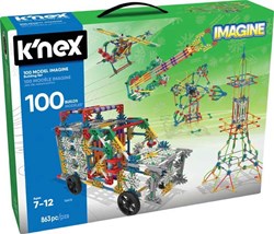 K'nex constructiespeelgoed bouwset 100 modellen 863-delig fantasie
