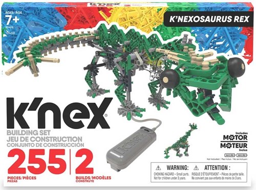 K'nex coffret de construction dinosaure Knexosaurus Rex avec moteur 255 pièces jouet