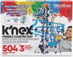 K'nex knikkerbaan bouwset met motor - STEM speelgoed - 504 onderdelen