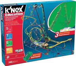 K'nex coffret de construction STEM montagnes russes - K'NEX Education Roller Coaster 546 pièces