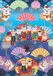Yazz puzzle Kokeshi World - 1000 pièces jouet puzzle