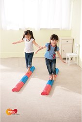 Eduplay parcours d'équilibre tactile droit multicolore - jouet sensoriel