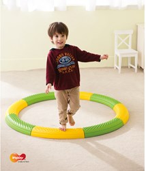 Eduplay balanspad speelgoed Tactile Curve Path multicolor karton