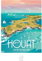 La Loutre puzzle Houat Yec'Hed Mat - 1000 pièces jeu de puzzle