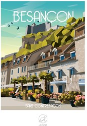 La Loutre puzzle BESANCON Sans Contrefaçon - puzzle 1000 pièces jeu