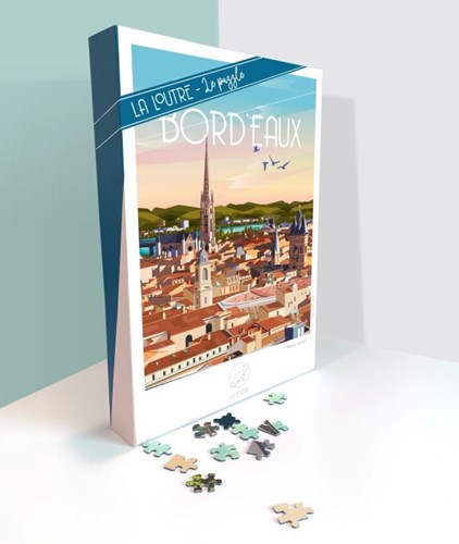 La Loutre puzzle BORD'EAUX - 1000 pièces puzzle Bordeaux-2