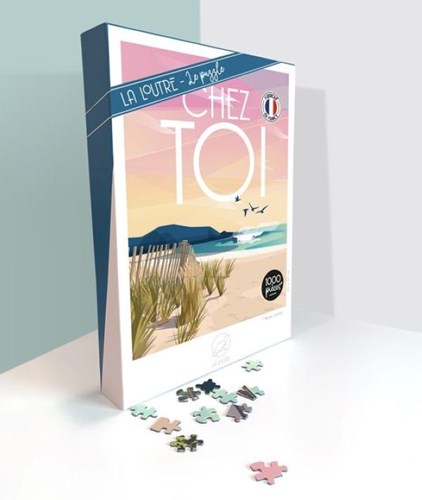 La Loutre puzzle 1000 pièces - puzzle adulte détente-2
