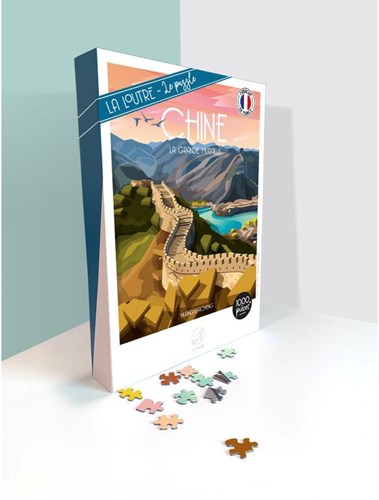 La Loutre puzzle La Grande Muraille de Chine - jeu de puzzle 1000 pièces-2