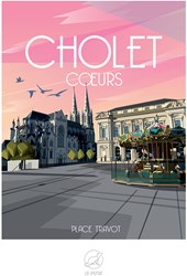 La Loutre puzzle CHOLET Coeurs - puzzle 1000 pièces adultes