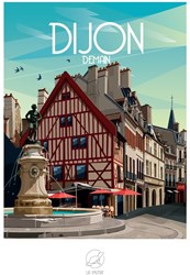 La Loutre puzzel DIJON Demain - 1000 stukjes legpuzzel volwassenen