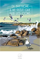 La Loutre puzzle Bretagne 1000 pièces - puzzle humoristique