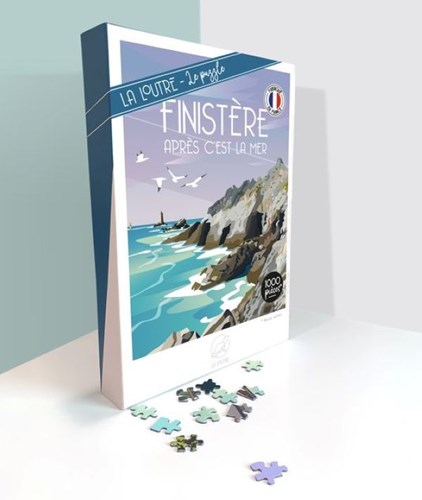 La Loutre puzzle FINISTERE 1000 pièces - puzzle mer-2