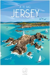 La Loutre puzzle Je Te SUG'JERSEY - 1000 pièces jeu de puzzle