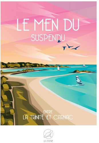 La Loutre puzzle 1000 pièces - LE MEN DU Suspendu entre LA TRINITE et CARNAC