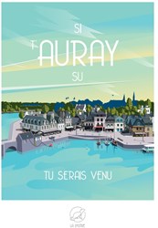 La Loutre puzzle Si t'AURAY su tu serais venu - puzzle 1000 pièces